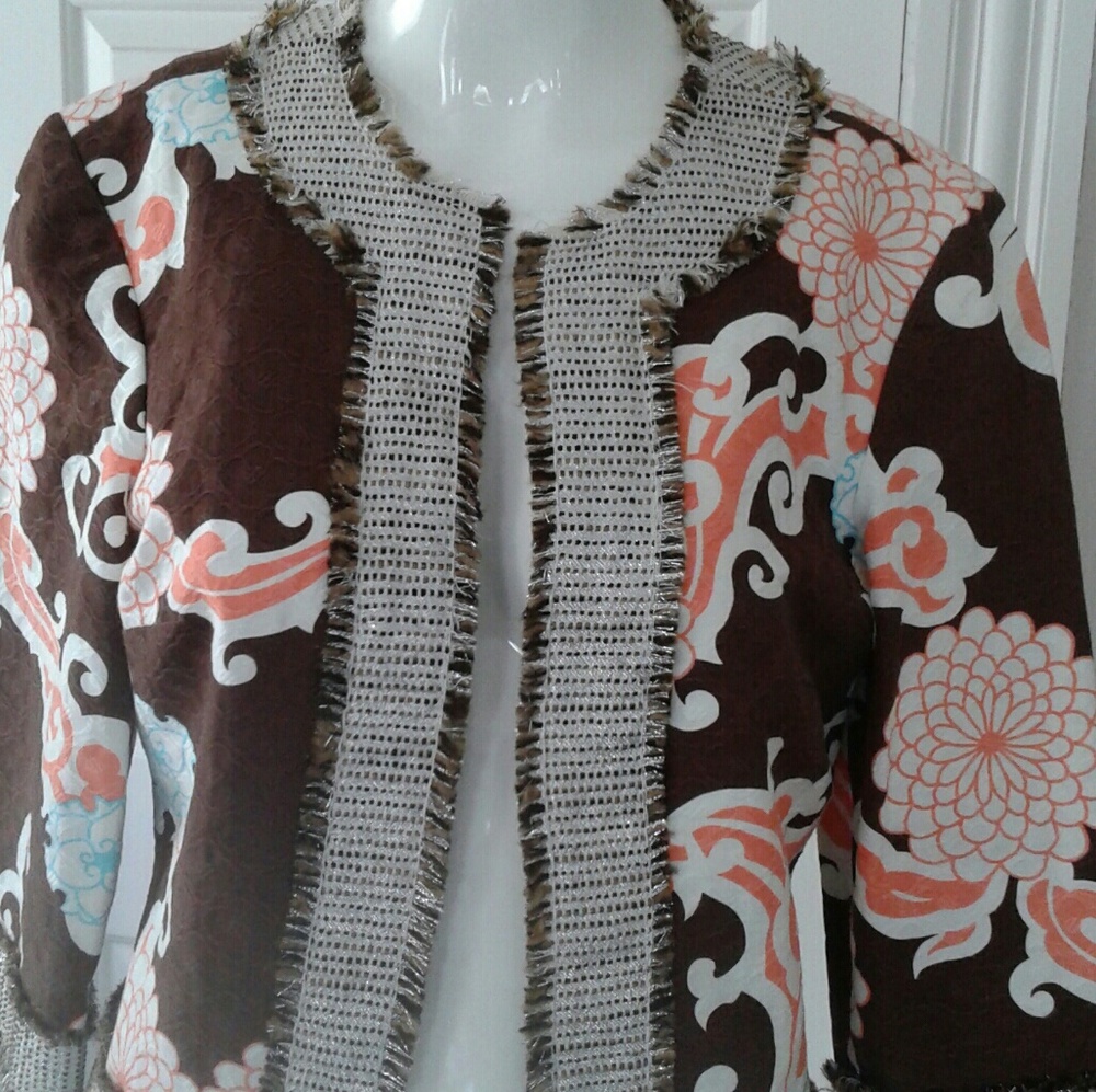 Trina Turk l cropped jacket